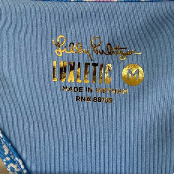 Lilly Pulitzer UPF 50+ Luxletic Mina Bra Tank Top NWT - Picture 7 of 7